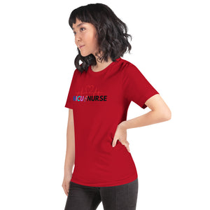 NICU Nurse Heartbeat Neonatal ICU Nurse T-shirt, Baby Nurse Tees, Newborn Nursery Nurse, Nursing Student Gift, Infant Care Specialist Short-Sleeve Unisex T-Shirt