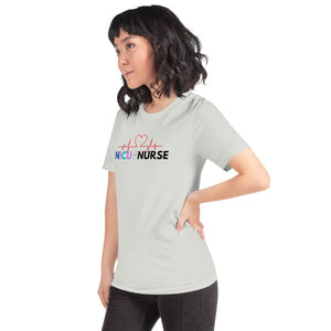 NICU Nurse Heartbeat Neonatal ICU Nurse T-shirt, Baby Nurse Tees, Newborn Nursery Nurse, Nursing Student Gift, Infant Care Specialist Short-Sleeve Unisex T-Shirt