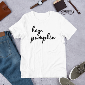 Hey Pumpkin Short-Sleeve Unisex T-Shirt