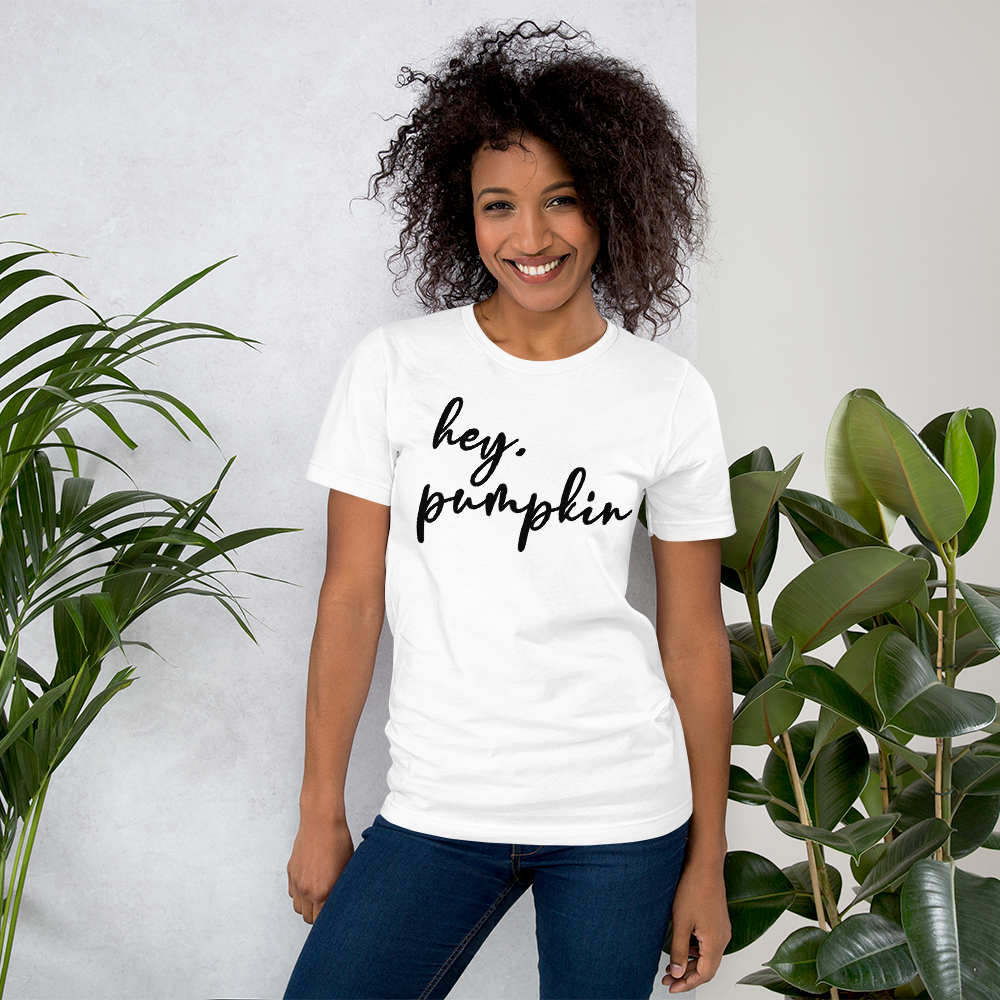 Hey Pumpkin Short-Sleeve Unisex T-Shirt