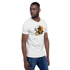 Halloween Creepy Haunted House Trick or Treat Short-Sleeve Unisex T-Shirt