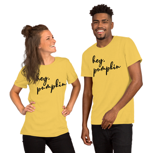 Hey Pumpkin Short-Sleeve Unisex T-Shirt