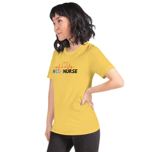 NICU Nurse Heartbeat Neonatal ICU Nurse T-shirt, Baby Nurse Tees, Newborn Nursery Nurse, Nursing Student Gift, Infant Care Specialist Short-Sleeve Unisex T-Shirt